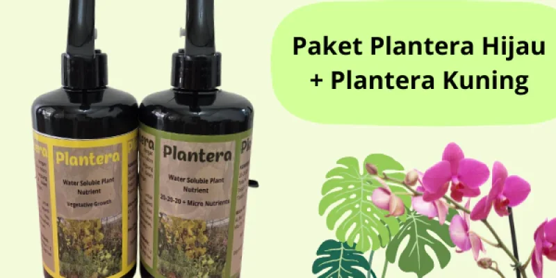 Paket Pupuk Plantera Kuning & Hijau