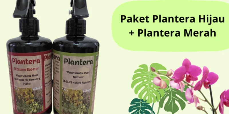 Paket Pupuk Plantera Merah & Hijau